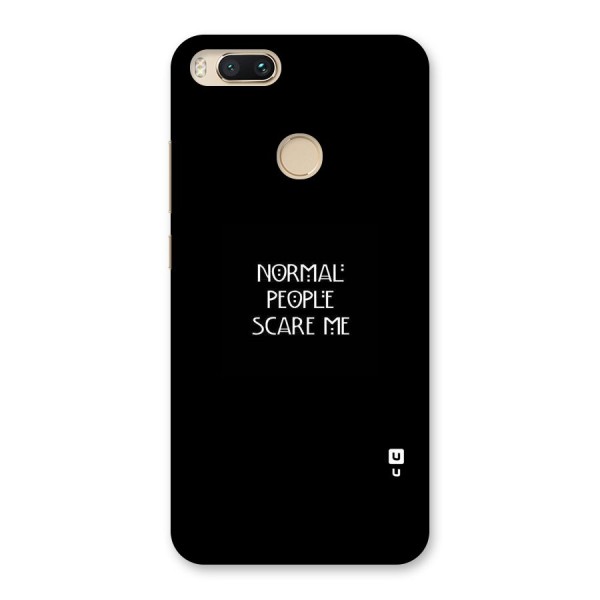 Normal People Back Case for Mi A1