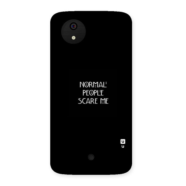 Normal People Back Case for Micromax Canvas A1