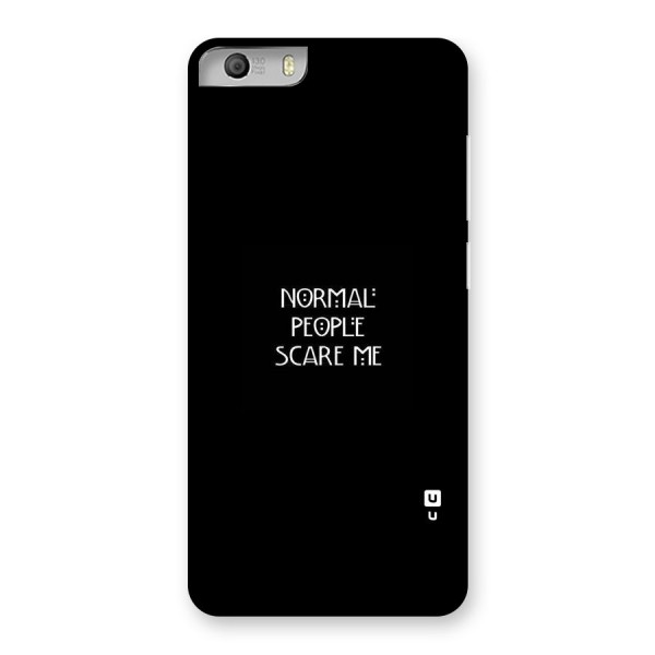 Normal People Back Case for Micromax Canvas Knight 2