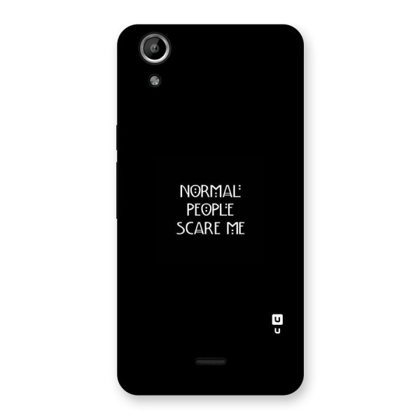 Normal People Back Case for Micromax Canvas Selfie Lens Q345