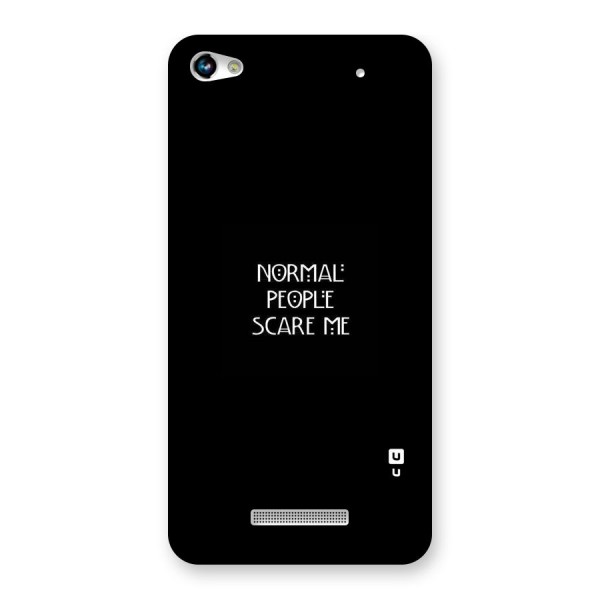 Normal People Back Case for Micromax Hue 2