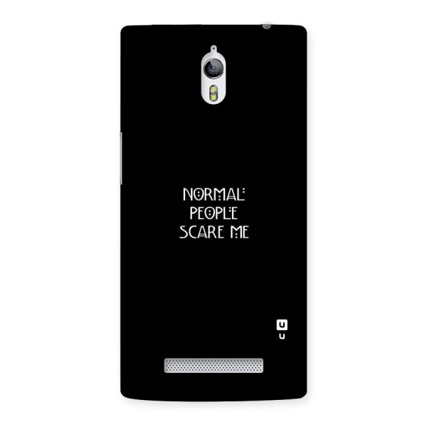 Normal People Back Case for Oppo Find 7