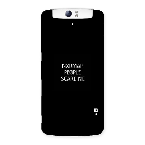 Normal People Back Case for Oppo N1