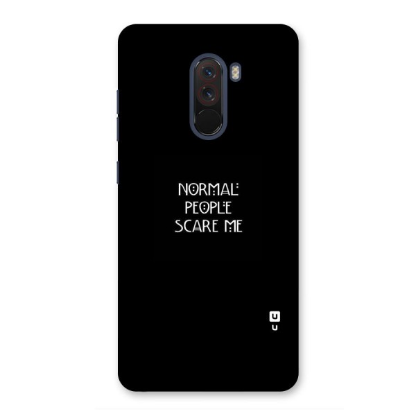 Normal People Back Case for Poco F1