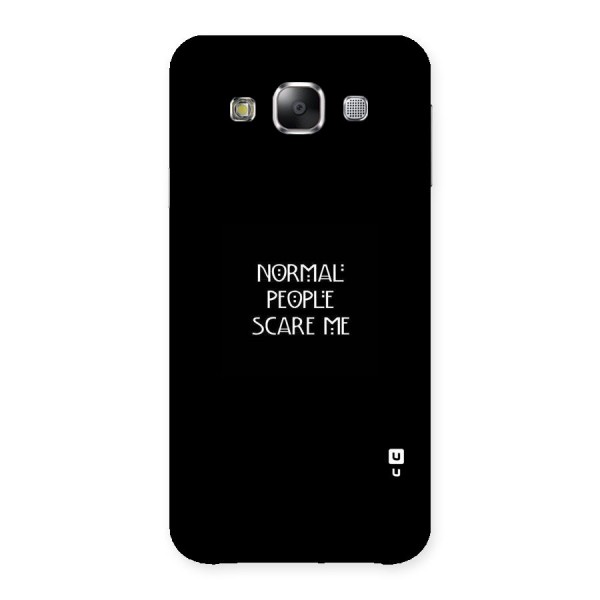 Normal People Back Case for Samsung Galaxy E5