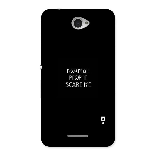 Normal People Back Case for Sony Xperia E4