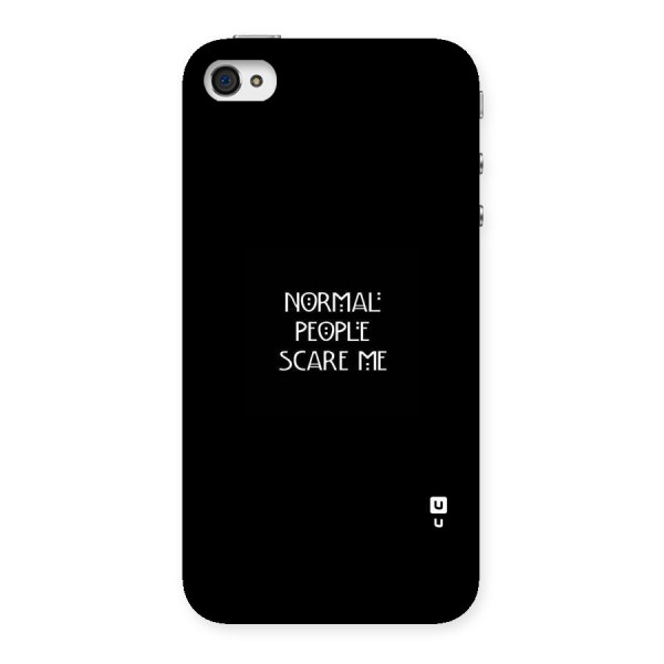 Normal People Back Case for iPhone 4 4s
