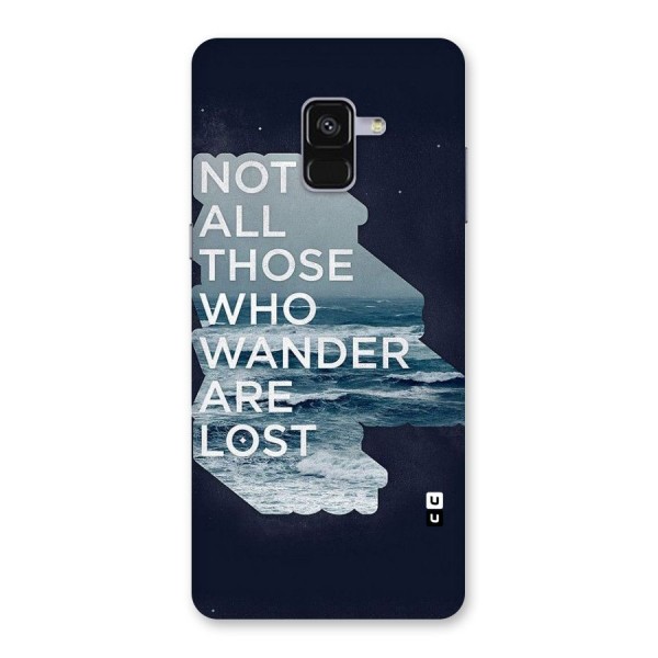 Not Lost Back Case for Galaxy A8 Plus