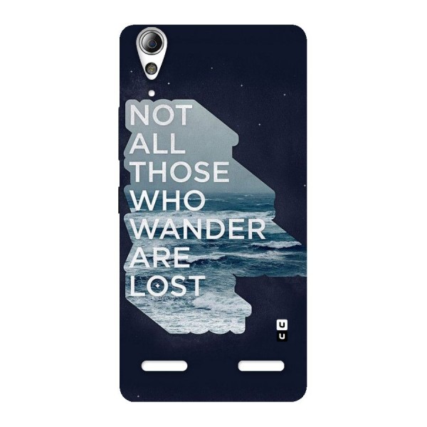 Not Lost Back Case for Lenovo A6000