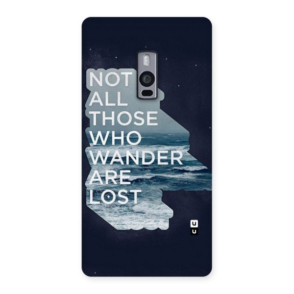 Not Lost Back Case for OnePlus Two