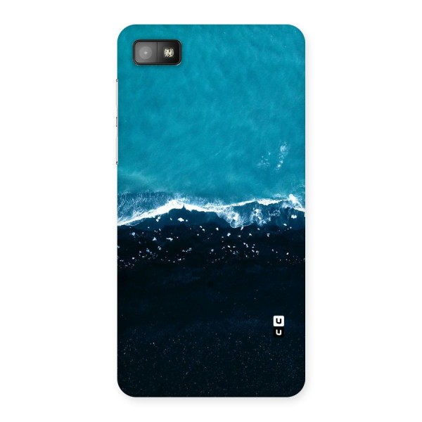 Ocean Blues Back Case for Blackberry Z10
