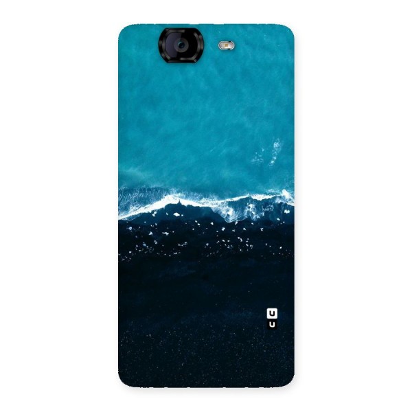 Ocean Blues Back Case for Canvas Knight A350