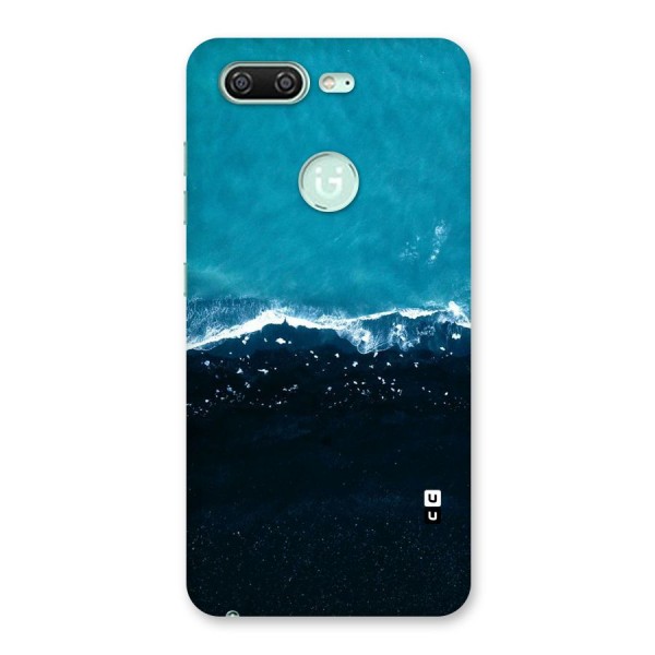 Ocean Blues Back Case for Gionee S10