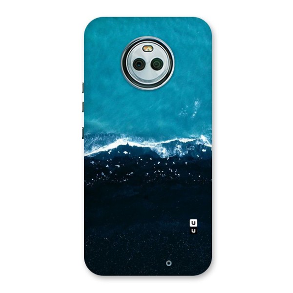 Ocean Blues Back Case for Moto X4