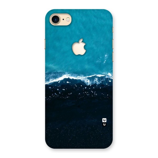 Ocean Blues Back Case for iPhone 7 Apple Cut