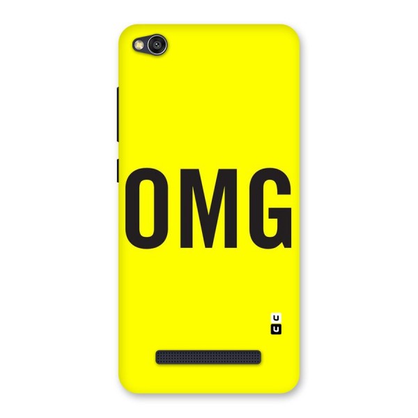 Oh My God Back Case for Redmi 4A