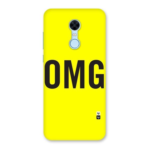 Oh My God Back Case for Redmi Note 5