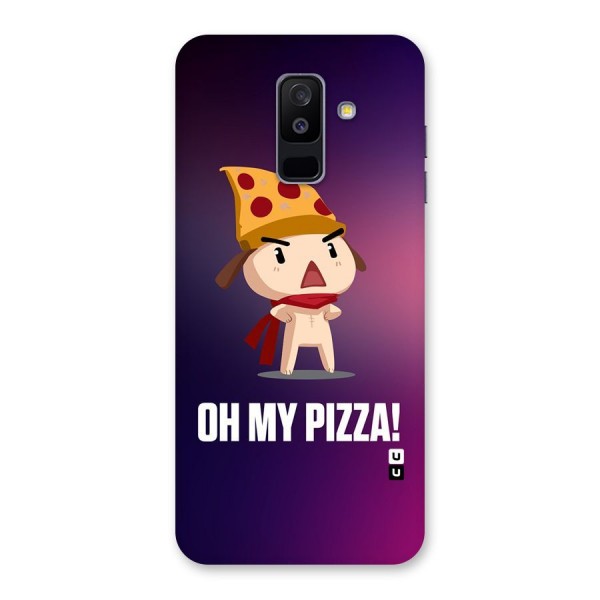 Oh My Pizza Back Case for Galaxy A6 Plus