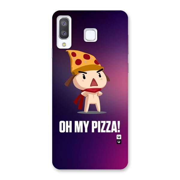 Oh My Pizza Back Case for Galaxy A8 Star