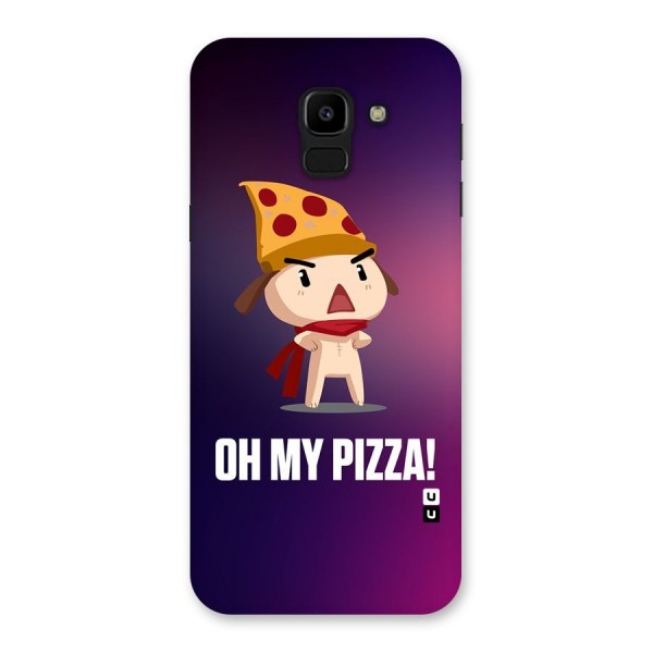 Oh My Pizza Back Case for Galaxy J6