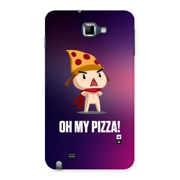 Oh My Pizza Back Case for Galaxy Note