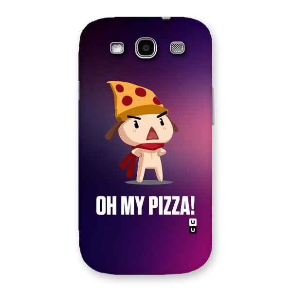 Oh My Pizza Back Case for Galaxy S3 Neo