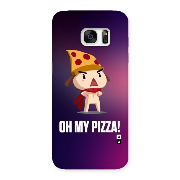 Oh My Pizza Back Case for Galaxy S7 Edge