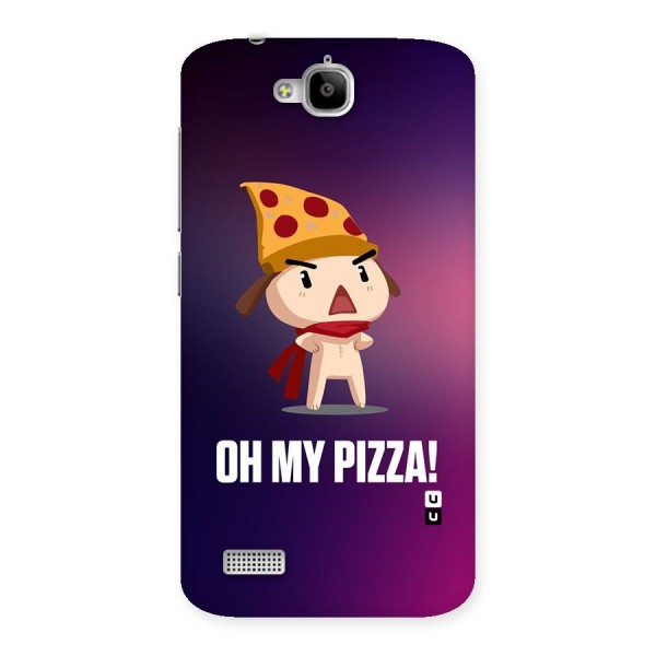 Oh My Pizza Back Case for Honor Holly