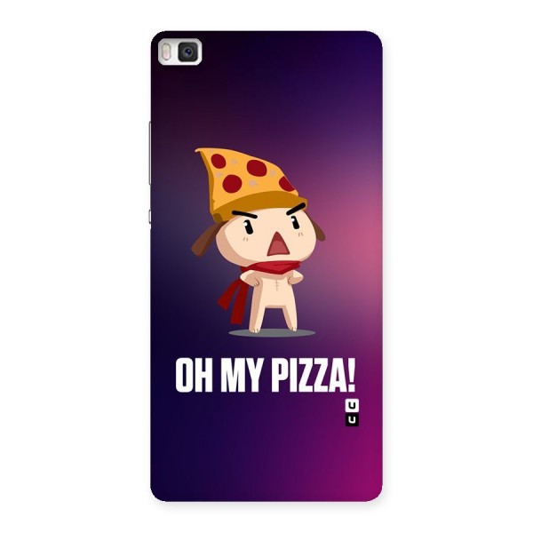 Oh My Pizza Back Case for Huawei P8