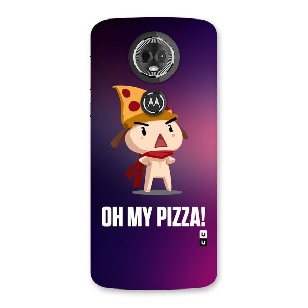 Oh My Pizza Back Case for Moto E5 Plus