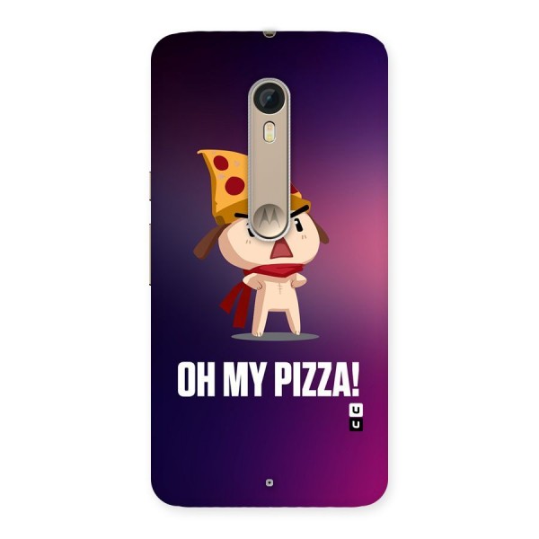 Oh My Pizza Back Case for Motorola Moto X Style