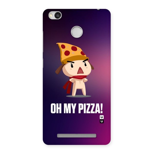 Oh My Pizza Back Case for Redmi 3S Prime