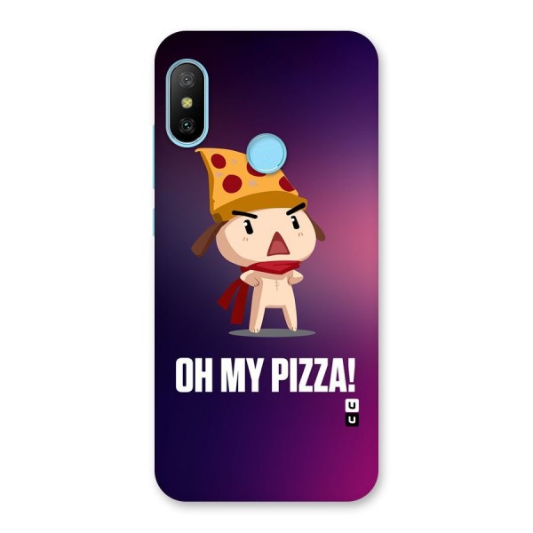 Oh My Pizza Back Case for Redmi 6 Pro