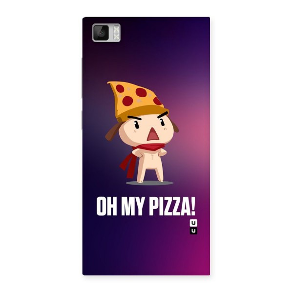 Oh My Pizza Back Case for Xiaomi Mi3
