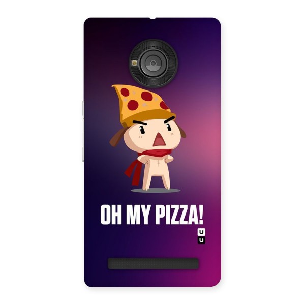 Oh My Pizza Back Case for Yu Yunique