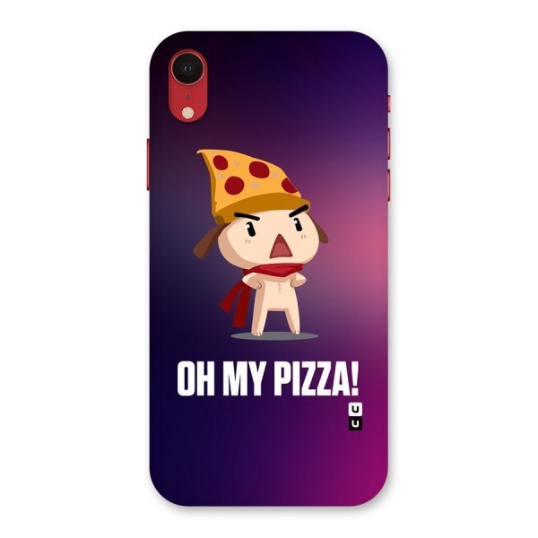 Oh My Pizza Back Case for iPhone XR