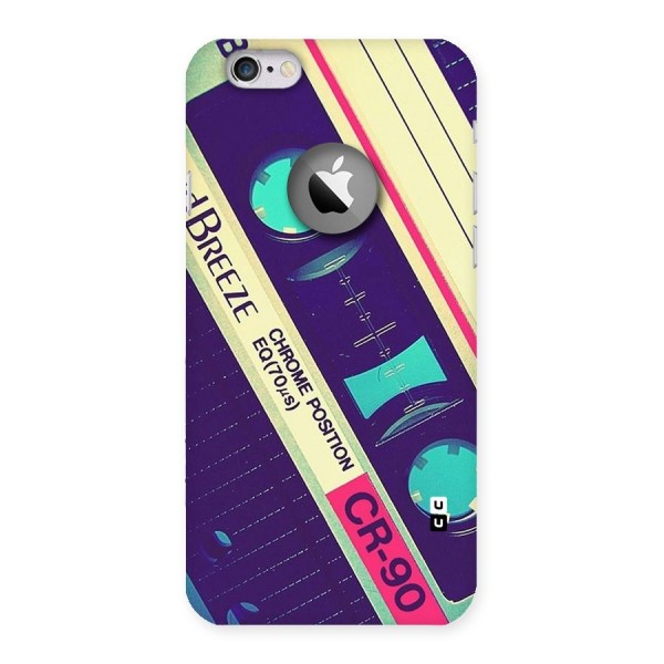 Old Casette Shade Back Case for iPhone 6 Logo Cut