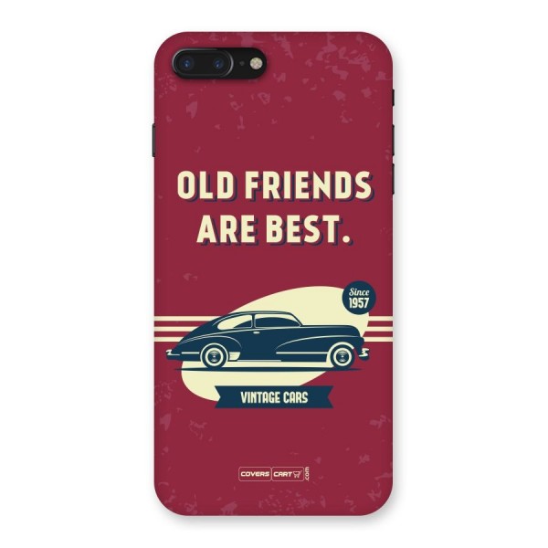 Old Friends Vintage Car Back Case for iPhone 7 Plus