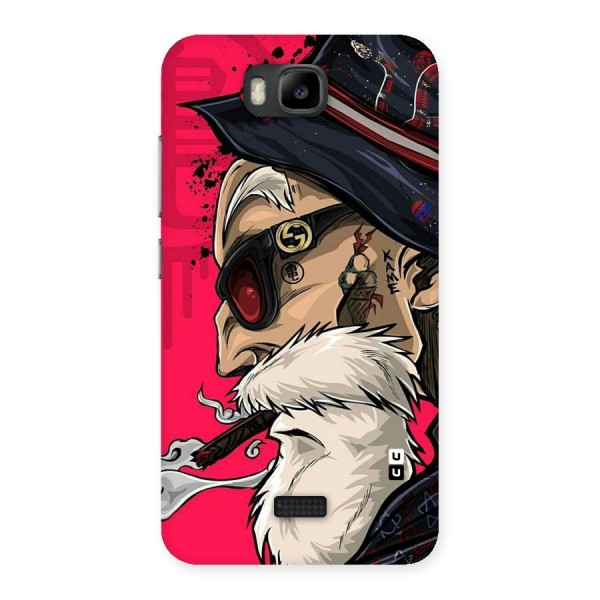 Old Man Swag Back Case for Honor Bee