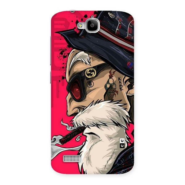 Old Man Swag Back Case for Honor Holly