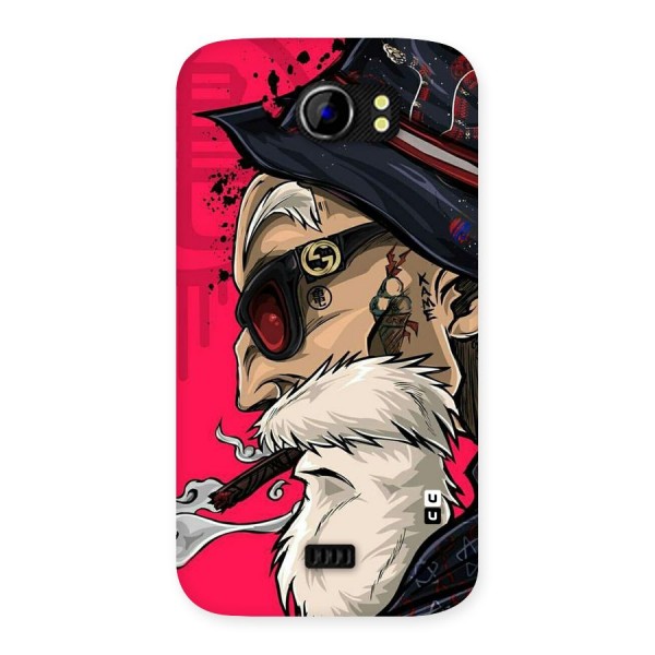 Old Man Swag Back Case for Micromax Canvas 2 A110