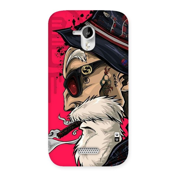 Old Man Swag Back Case for Micromax Canvas HD A116