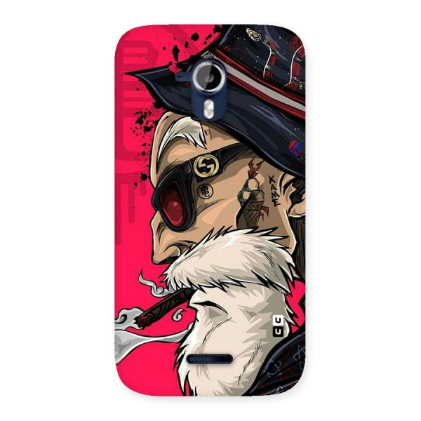 Old Man Swag Back Case for Micromax Canvas Magnus A117