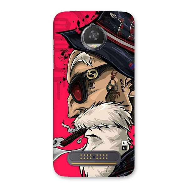 Old Man Swag Back Case for Moto Z2 Play