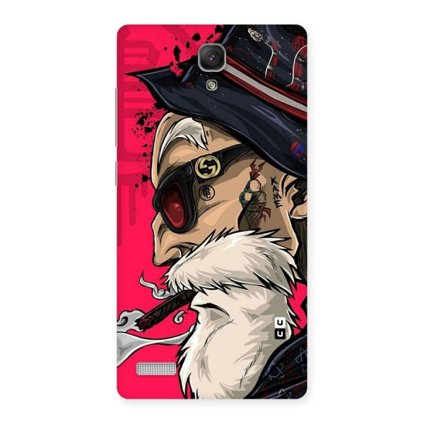 Old Man Swag Back Case for Redmi Note