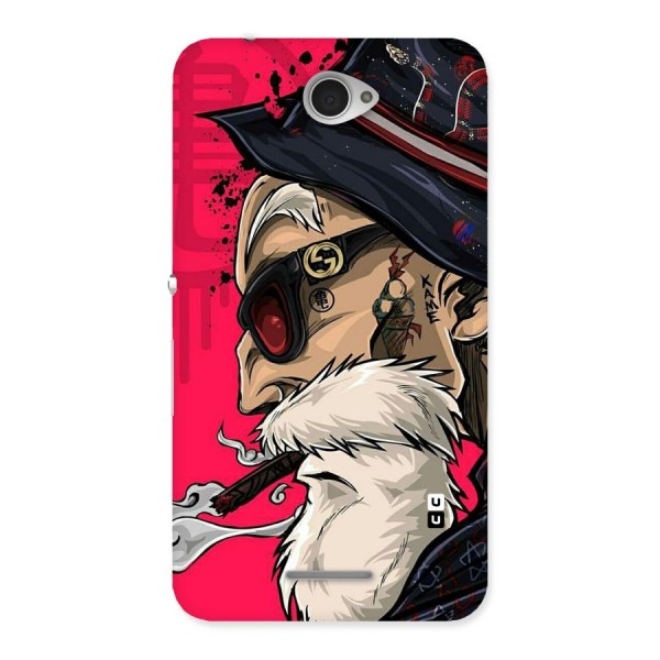 Old Man Swag Back Case for Sony Xperia E4
