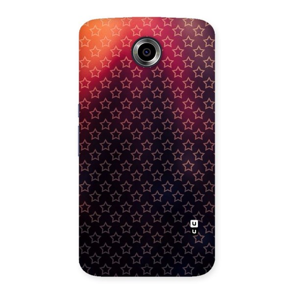 Ombre Stars Back Case for Nexsus 6