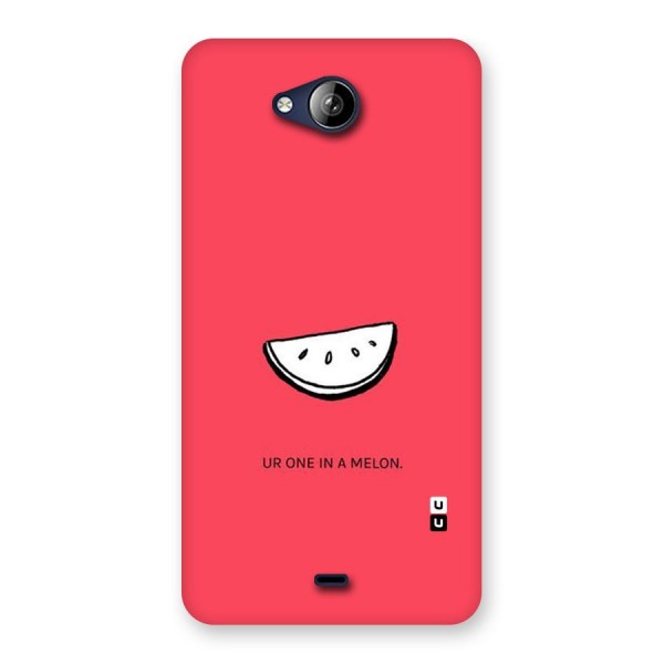One In Melon Back Case for Canvas Play Q355