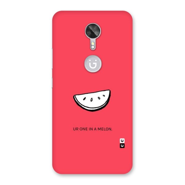 One In Melon Back Case for Gionee A1