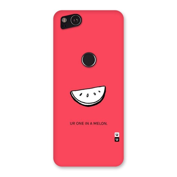 One In Melon Back Case for Google Pixel 2